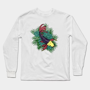 Tropical koi fish Long Sleeve T-Shirt